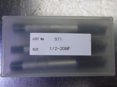 Nachi 1/2-20NF H6 P VTP Spiral Pointed Tap QTY3 L971/87141 (LOC3030A)