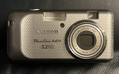 Canon PowerShot A410 3.2MP Digital Camera - NOT WORKING - PARTS OR