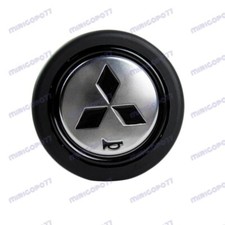 Sport Steering Wheel Horn Button Black Fits Mitsubishi Ralliart Raid Nrg X1