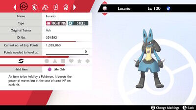 WTS Shiny Lucario - Trade Corner - PokeMMO