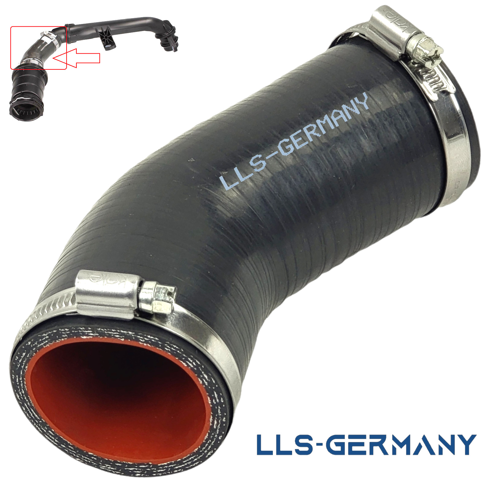 Turbo Hose Charge Air Hose For NISSAN QASHQAI II 1.6 dCi 144634EB0D