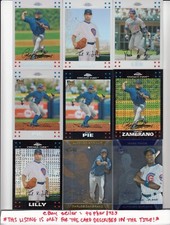 (TC) 2007 Topps Chrome White Refractor #624/660 TED LILLY #189 Cubs