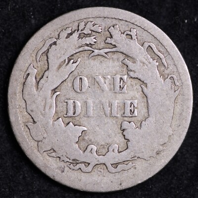 1873-S Arrows Seated Liberty Dime CHOICE FINE FREE SHIPPING E829