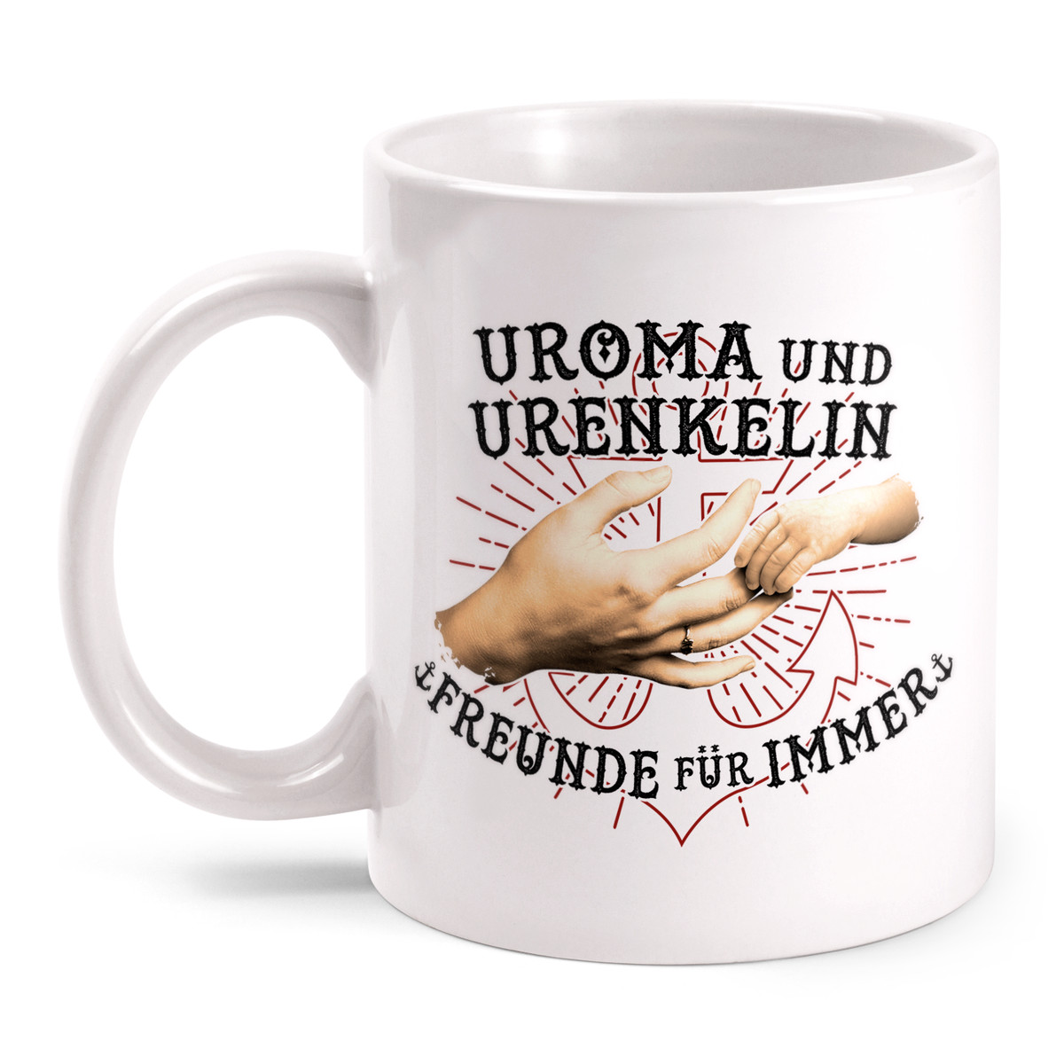 Shirtracer Baumwolltasche „Ich Habe Drei Titel – Mama, Oma, Uroma“ – 42x38 Cm, 100 % Baumwolle