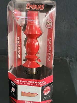 Freud 1-3/8'' Wide Crown Molding System Router Bit 99-417