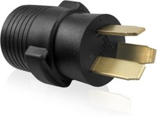 10-50P to 6-50R 240V 50Amp Compact Welder Welding Power Cord Adapter Adaptor NEW