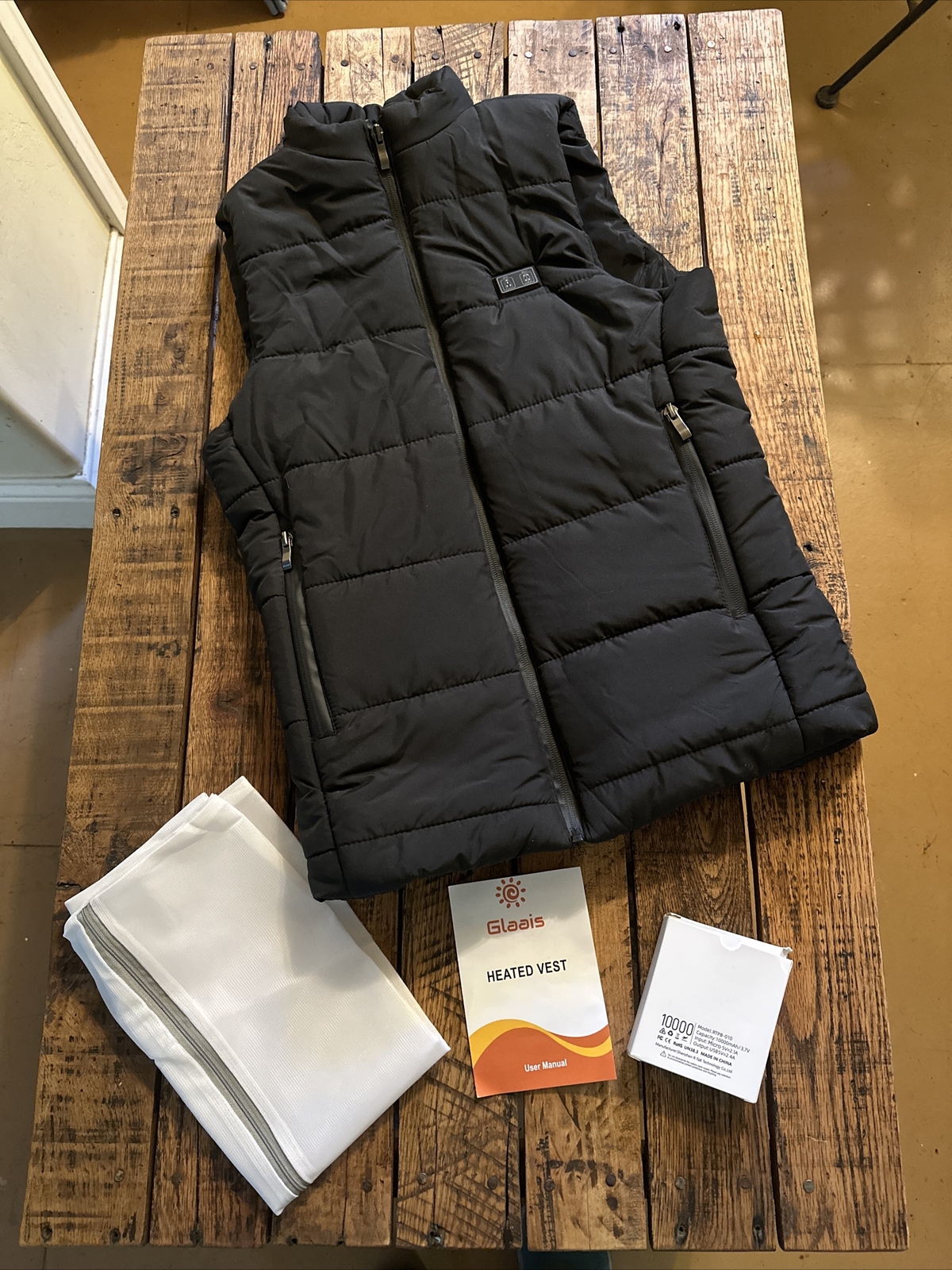 Glaais Heated Vest 10000 mAh/3.7V Women’s Small eBay