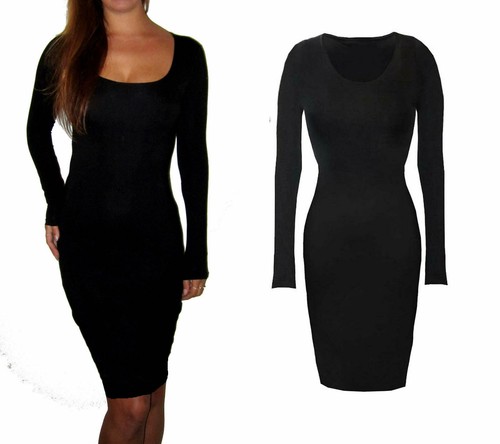 Ladies Party Knee Length Midi Stretch 