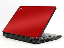RED Vinyl Lid Skin Cover Decal fits IBM Lenovo Thinkpad T450 Laptop