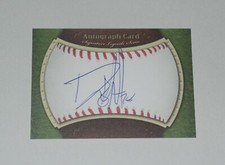 DANNY HULTZEN SIGNED AUTO'D SIGNATURE CARD CHICAGO CUBS VIRGINIA CAVALIERS 