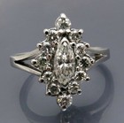 REIF-DESIGN - GLAMOURÖSER 0,85 CT. DIAMANT RING - FEINE QUALITÄT - 585 WEISSGOLD
