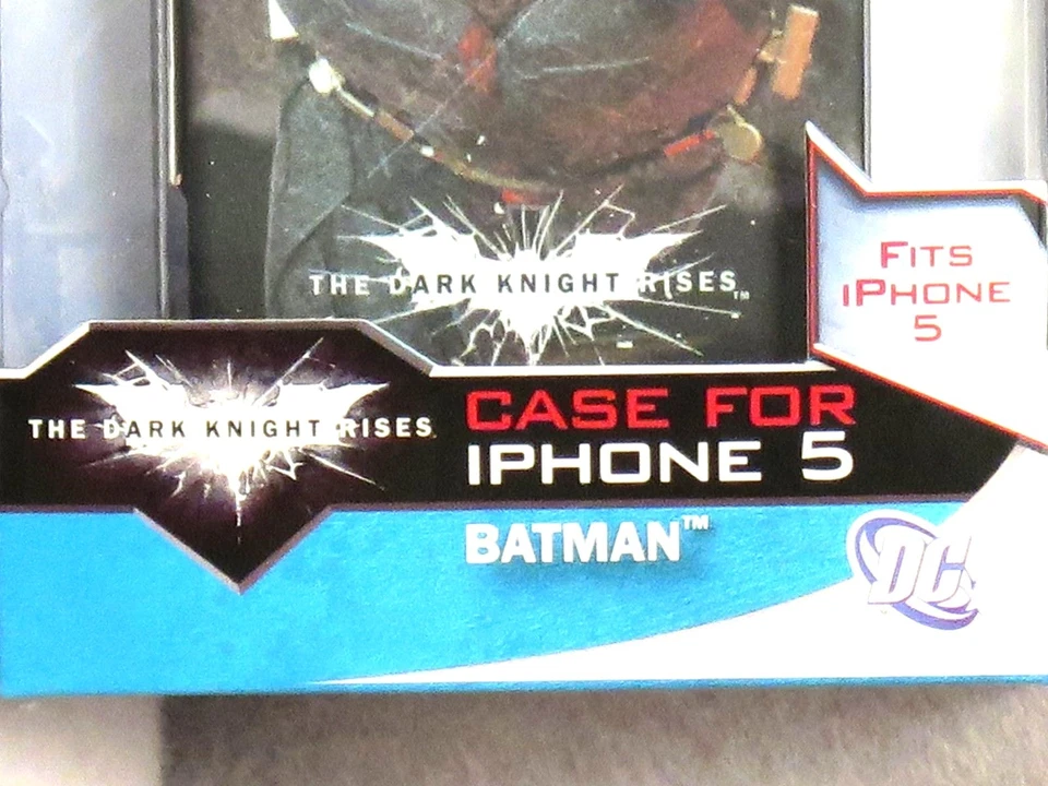 Funda rígida DC Batman The Dark Knight Rises iPhone 5 *Nueva Foto 3 de 4