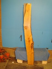  6477 Live Edge wild black Cherry Slab rustic 84"L 11"W 1 7/8"T