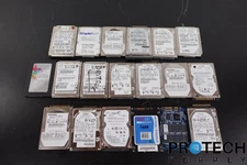 Lot of 19 Various SSD Disk Drive