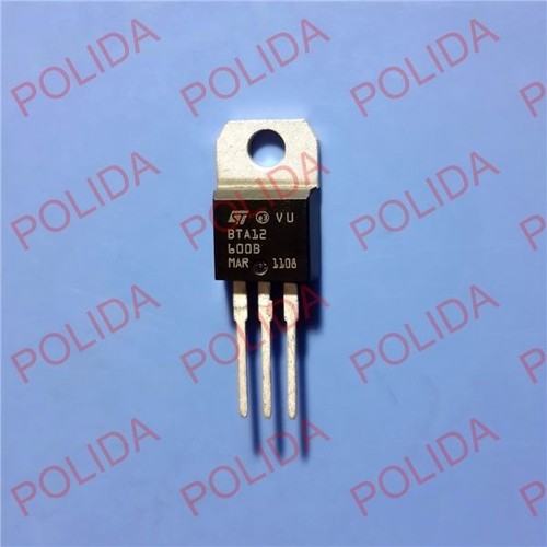 STMicroelectronics BTA12-600BWRG TRIAC TO-220AB 12 A 600 V Tube