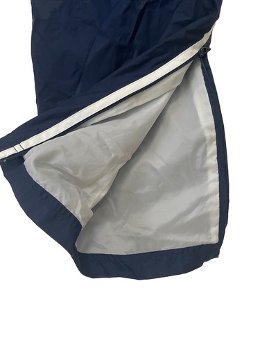 VTG Adidas Blue 90s Nylon Tracksuit Windbreaker Pants Set Mens Large Nice - Picture 13 of 13