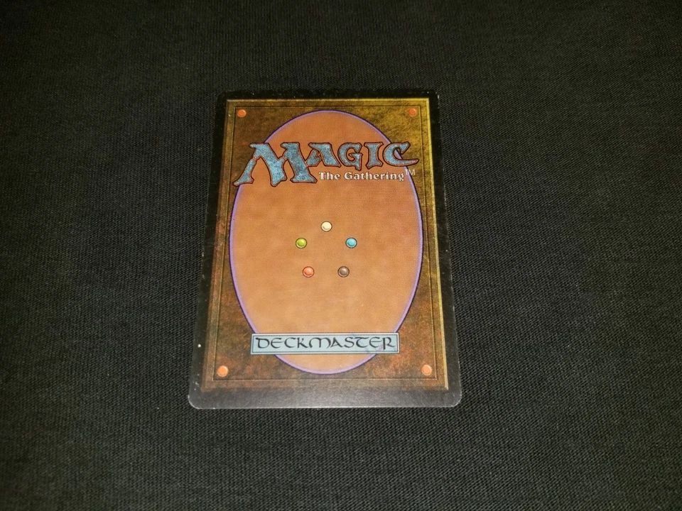 MTG 1x Tempest Misprint HP German Sapphire Medallion - Charlie Brown / Peanuts - Image 2 of 3
