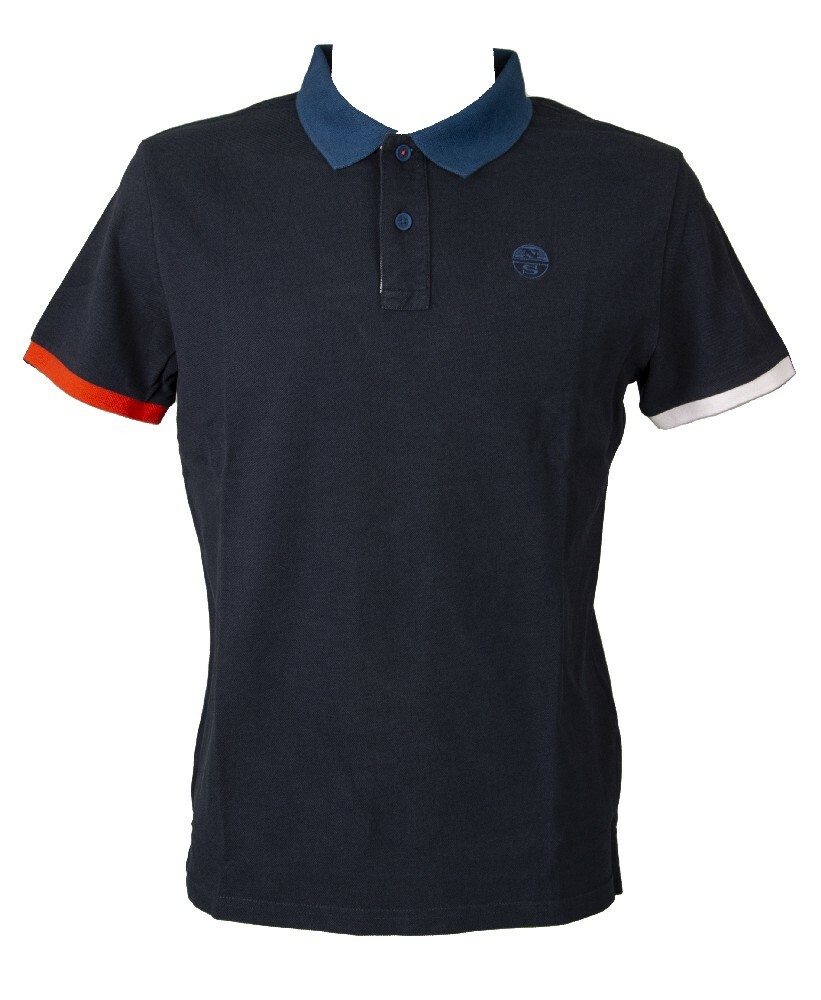 Polo Herren NORTH SAILS Курзармхемд мит Краген и Кнопфен Артикель 692356 МУЖСКИЕ ПОЛО 15390₽