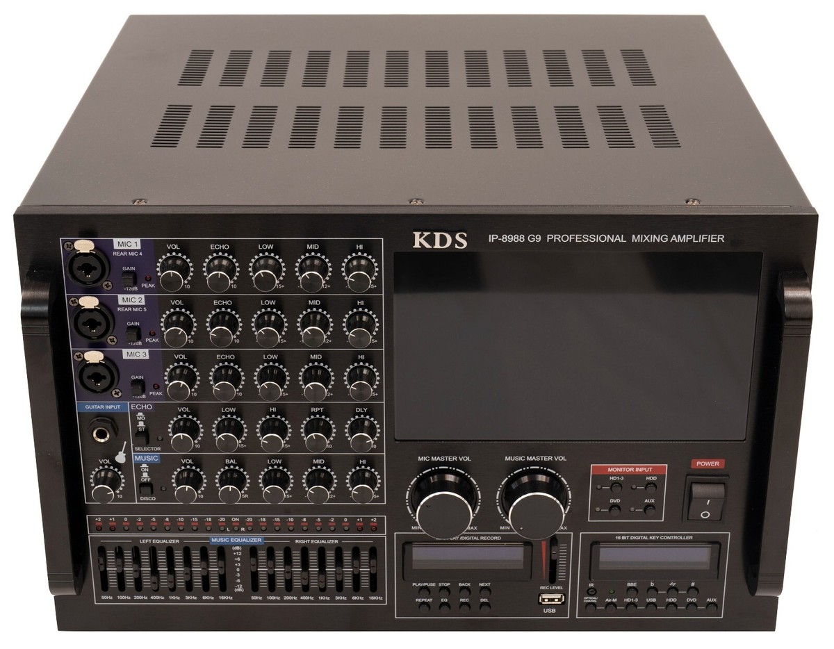 KDS IP-8988 G9 6000 Watts Professional Mixing Amplifier | eBay