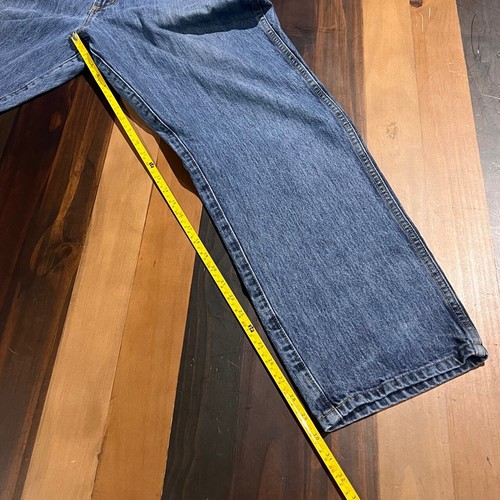 Pantalones de mezclilla rectos relajados lavado medio azul Cinch para hombre talla 38x30 - Imagen 4 de 17