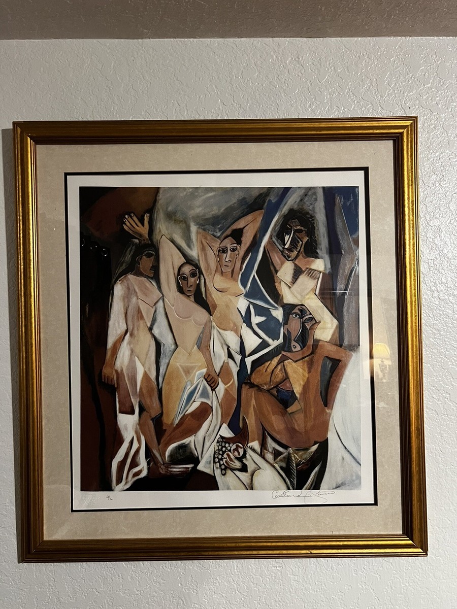 Les Demoiselles d'Avignon 1907 by Pablo Picasso - Lithograph 42