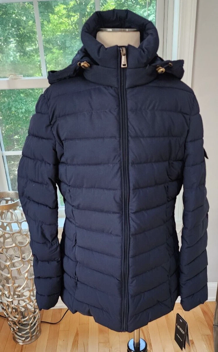 RALPH LAUREN Stretch Patch Pocket Women's XS Puffer Jacket, Hood, MSRP $200