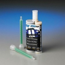 Norton&reg; Speed Grip&trade; 04673 2-Part Adhesive, 400 ML Cartridge, Beige, Li