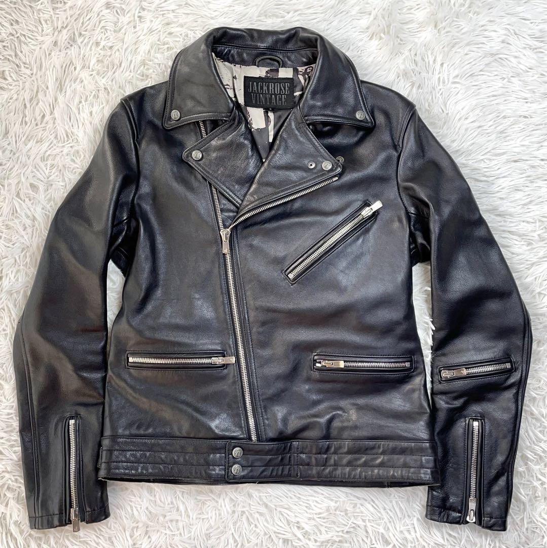 JACKROSE Crack Leather Jacket JACKROSE Crack Leather Jacket