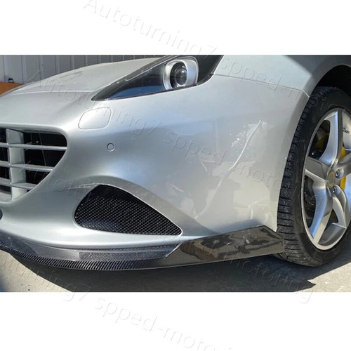 For Ferrari California T 2015-18 Front Bumper Lip Spoiler Kit REAL Carbon Fiber - Picture 9 of 12