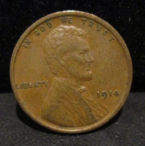 1914 Lincoln Wheat Cent - AU        ENN COINS