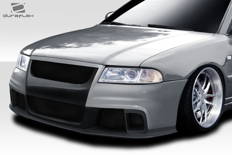 For 1996-2001 A4 S4 B5 Duraflex Version 2 Front Bumper - 1 Piece - Image 2 of 4