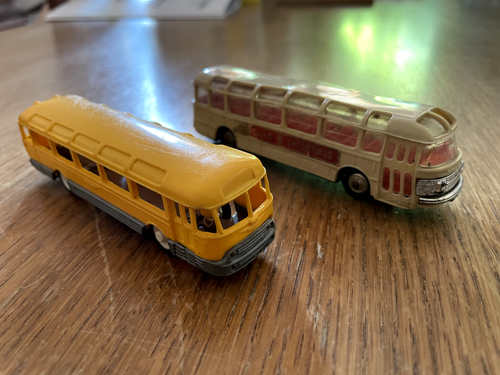 Miniature Bus Saviem SC1 Norev - Échelle 1/86 - Occasion - Pour Collection