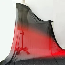 By yard Polyester Stretch Mesh Material Tulle Soft Ombre Net Fabric For Stage