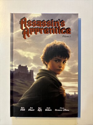 Assassins Apprentice Volume 1: The Graphic Novel by Robin Hobb Hardcover Book