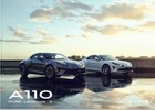 Catalogue brochure Alpine A110 Pure Legende GT  S 05/2020 Allemagne Deutschland