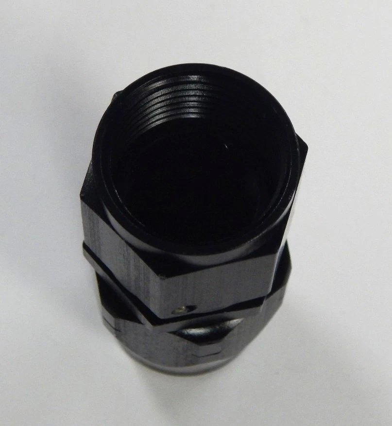 16AN -16AN Straight Stainless Braided Startlite Hose End Fitting Black 5 Pack  - Image 4 of 4