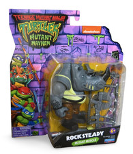 TMNT Mutant Mayhem Rocksteady Action Figure Playmates Nickelodeon 2023 NIP