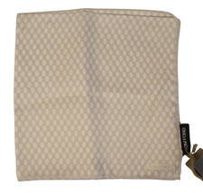 New 180 TOM FORD Magenta with White Ovals Silk Pocket Square Italy 15.5"