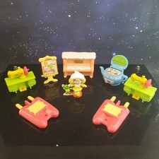 VTG Strawberry Shortcake 1983 Kenner Lot Of 8 Lemon Meringue Accessories Piano