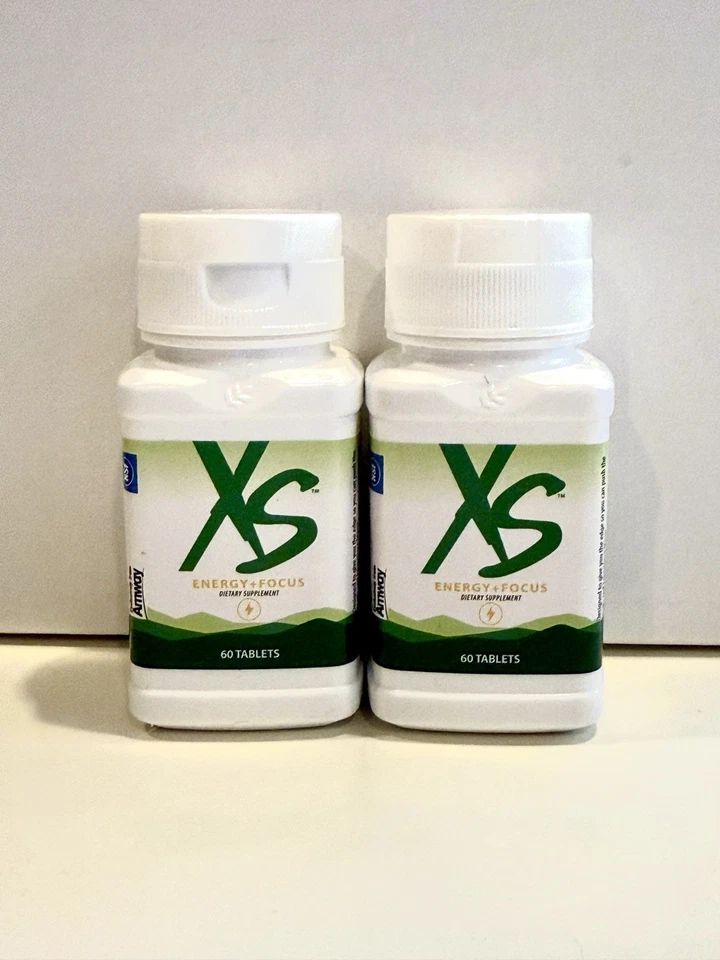 LOT OF 2  Amway Nutrilite XS Rhodiola Energy Sport Focus Supplement 60 tablets - Image 2 of 4