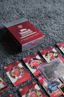 Topps Winners Collection Arsenal 2025/26 26 base card with 64/75 title winning