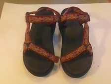 Women's Platform Sandals Adjustable Arch Support Yoga Mat Heeled 8.5 Multi-Color