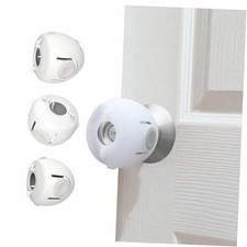 Child Proof Door Knob Covers, Toddler Door Locks, Baby Proof Safety 4 Pack