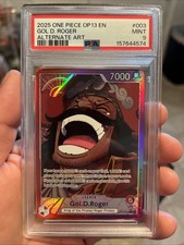 One Piece CCG Gol D. Roger ALT ART Leader Carrying on His Will OP13-003 PSA 9 🔥