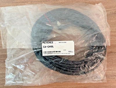 Keyence CA-CH10L High-Speed Camera Cable | L-Shaped | 10 Meters