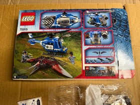 LEGO Jurassic World: Dilophosaurus Ambush 75916 75915 Pteranodon Capture CIB