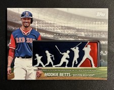 2018 Topps - Players Weekend Patch Mookie Betts #PWP-MB