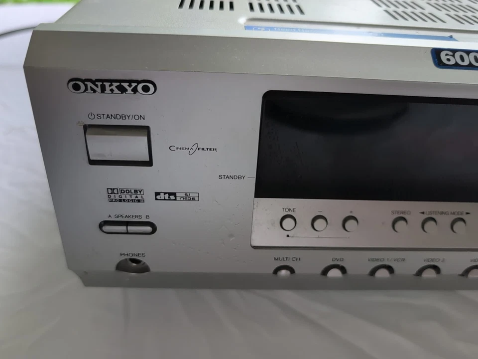 Onkyo HT-R330 Dolby Pro Logic II A/V 5.1 Channel Receiver No Remote - Image 2 of 4