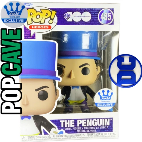*Vaulted DC UNIVERSE: BATMAN: THE PENGUIN Funko Web Exclusive with Protector