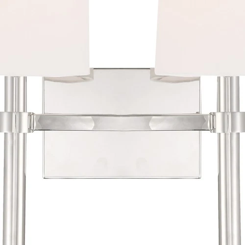 Crystorama Lighting Group BRO-452 Bromley 2 Light 18" Tall Wall - Gold - Picture 7 of 12